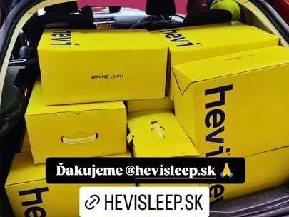 Hevi™ Charita – předání darů