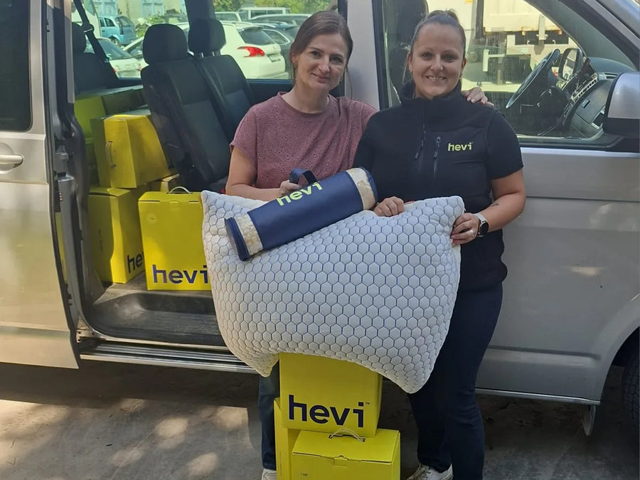 Hevi™ Charita – předání darů