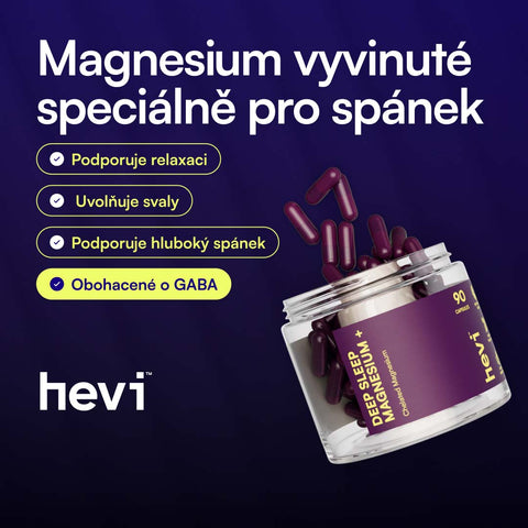 Hevi™ Deep Sleep Magnesium+ – produktová fotografie
