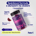 Přehled benefitů Hevi™ Melatonin Gummies