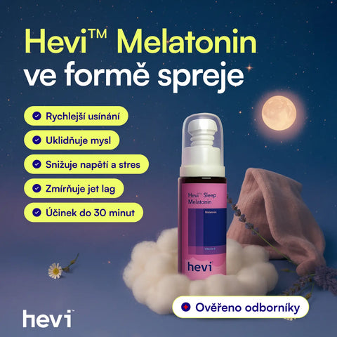 Benefity Hevi™ Melatonin + B6 Sprej