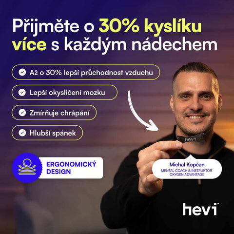 Detail pásky na nos Hevi™ Nose Strip (varianta 2)