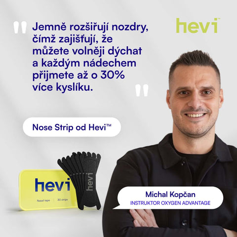 Detail pásky na nos Hevi™ Nose Strip (varianta 4)