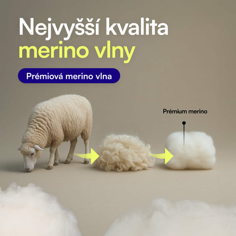 Přehled vlastností Hevi™ Peřina Merino