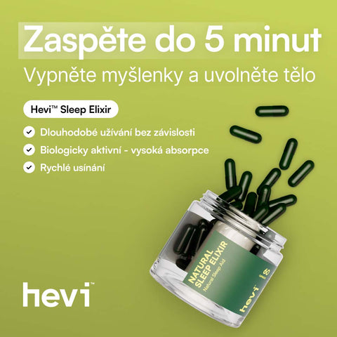Hevi™ Natural Sleep Elixir – produktová fotografie