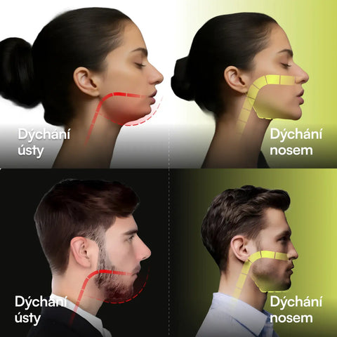 Dýchání ústy během spánku – řeší Hevi™ Tape