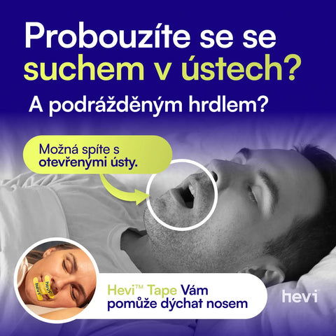 Recenze zákazníka na pásku na ústa Hevi™ Tape